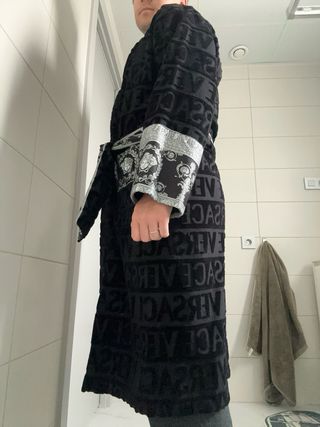 Túnica Versace Negra y Plateada