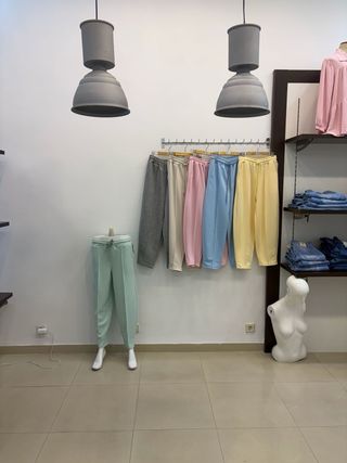 Pantalones Chándal Pastel. Tallas - 38 asta la 42