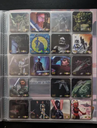 Álbum Staks Star Wars + Tazos