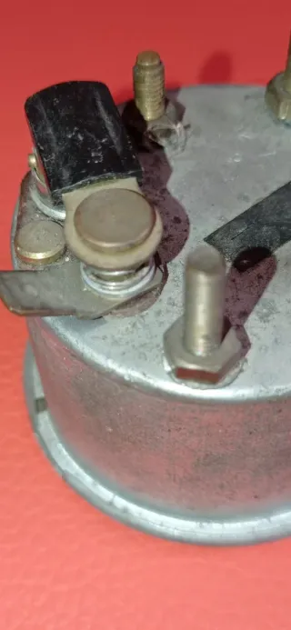 Reloj Batería Jaeger de coches clásicos.