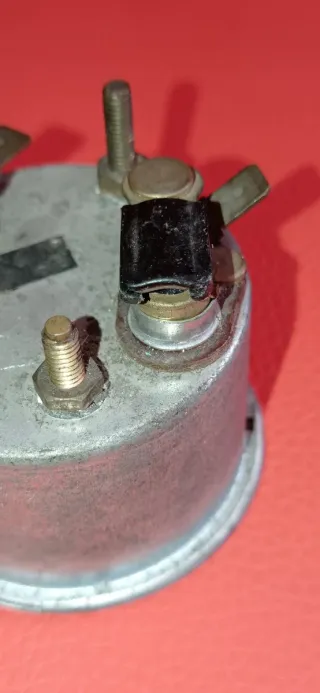 Reloj Batería Jaeger de coches clásicos.