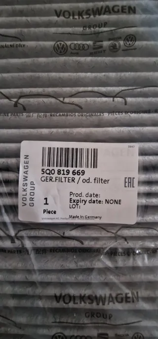 Filtro habitáculo VAG 5Q0 819 669