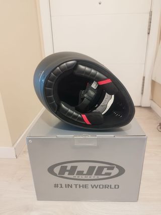 Casco Moto HJC V60 Talla M Negro Mate