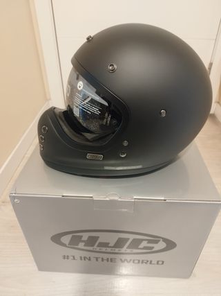 Casco Moto HJC V60 Talla M Negro Mate