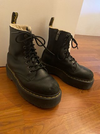 Botas Dr. Martens Jadon Piel Negra