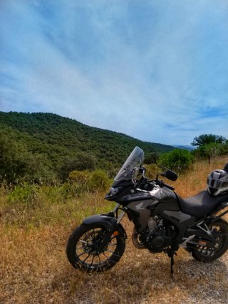 Honda CB500X Negra/Gris
