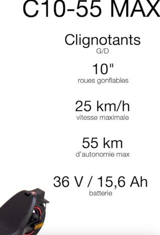 Patinete Eléctrico Negro