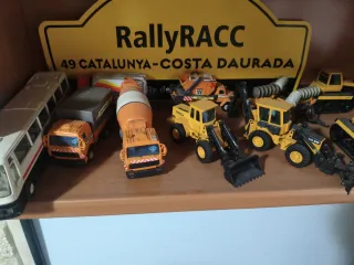 Colección Vehículos Obra Amarillos