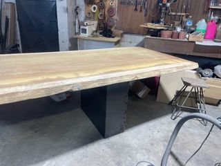 Mesa Comedor Madera Maciza Grande