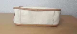 Bolso Paco Martínez blanco y marrón