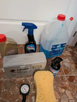 Lote productos coche: Castrol, Blink, Kit primeros