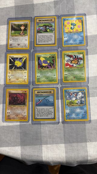 Colección Cartas Pokémon 1995 y muchas mas