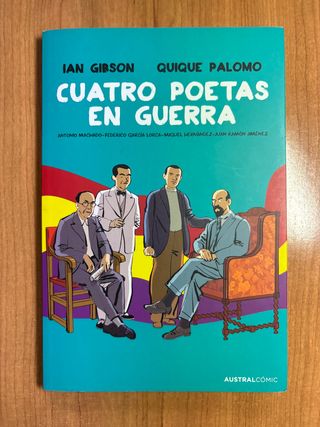 Cuatro poetas en guerra (novela gráfica)