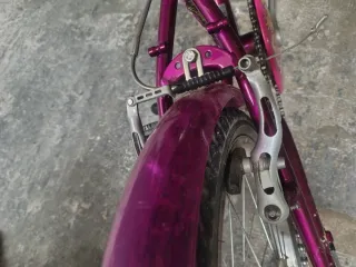 Bicicleta infantil morada