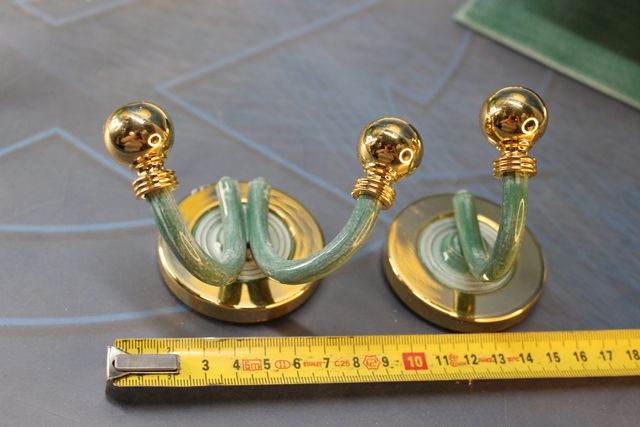 Juego de accesorios para el baño.