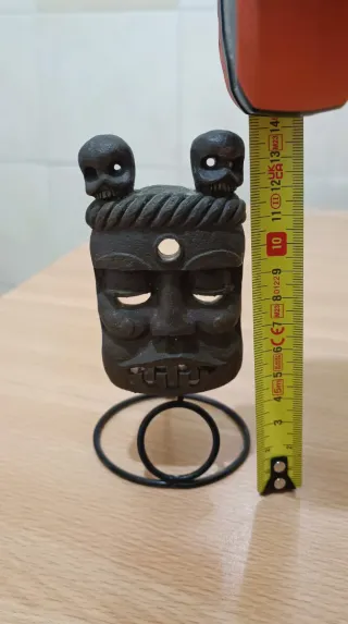 Maschera tribale porta candela