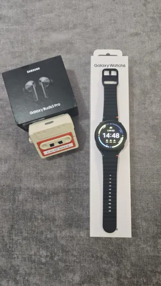 Samsung Galaxy Watch 6 Negro mas buds 3 pro