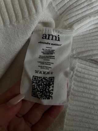 Jersey Ami Paris Corazón Rojo Talla S