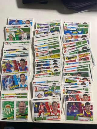 Colección cartas fútbol Liga Panini 2013-2014