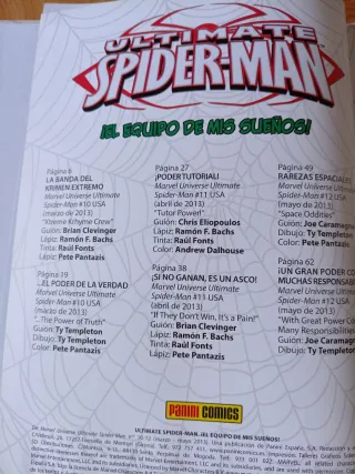 Ultimate Spiderman. ¡El Equipo De Mis Sueños!