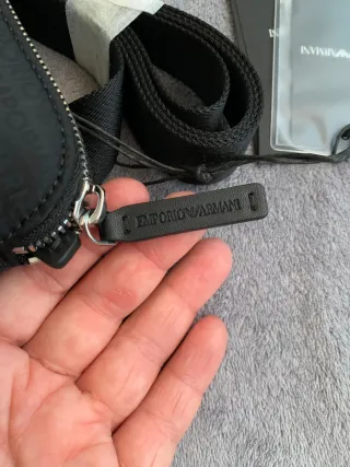 Bandolera Emporio Armani Black