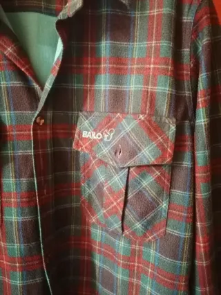 Camicia a quadri verde Bailo Made in Italy