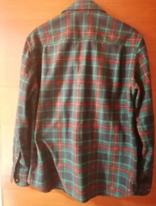 Camicia a quadri verde Bailo Made in Italy