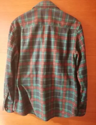 Camicia a quadri verde Bailo Made in Italy