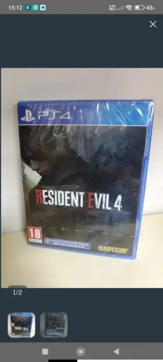 Resident Evil 4 Remake Nuevo Precintado