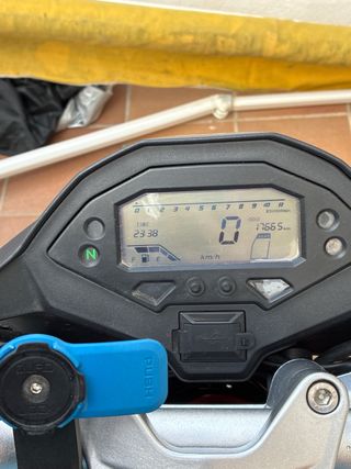 Macbor Shifter MC1 Naked Blanca y Roja