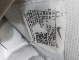 Scarpe Nike Air Force 1 Uomo Bianche