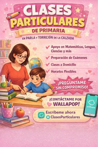 Clases particulares y cuidado de niños