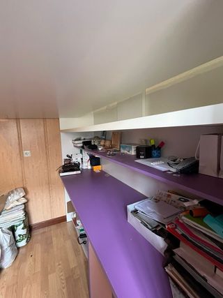 Mueble escritorio con cama