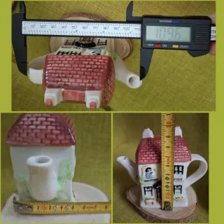 Set 2 Mini Teiere da Collezione