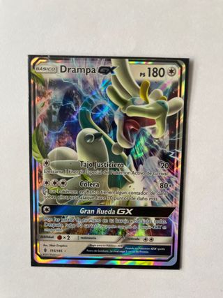 Carta Pokémon Drampa GX