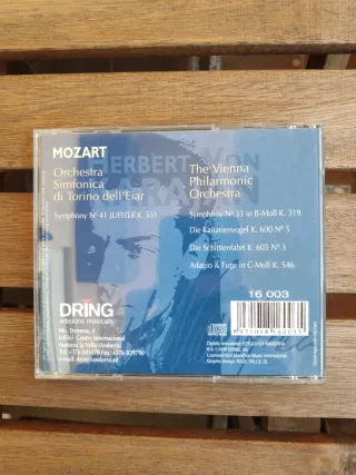 4 CDs de Mozart