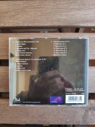 4 CDs de Mozart