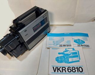 Videocamera VHS Philips VKR 6810 Vintage