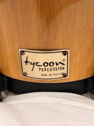 Bongos Tycoon Percussion con baquetas