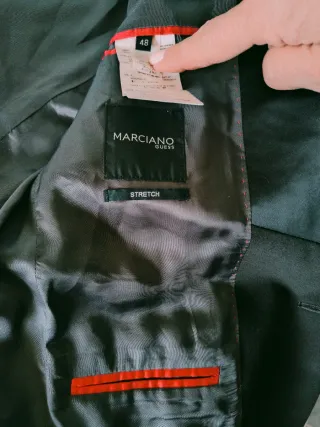 Traje Marciano by Guess Negro Stretch talla 48