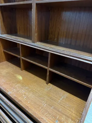 Escritorio Buro Clásico con Estantería