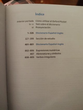 Diccionario Oxford Pocket