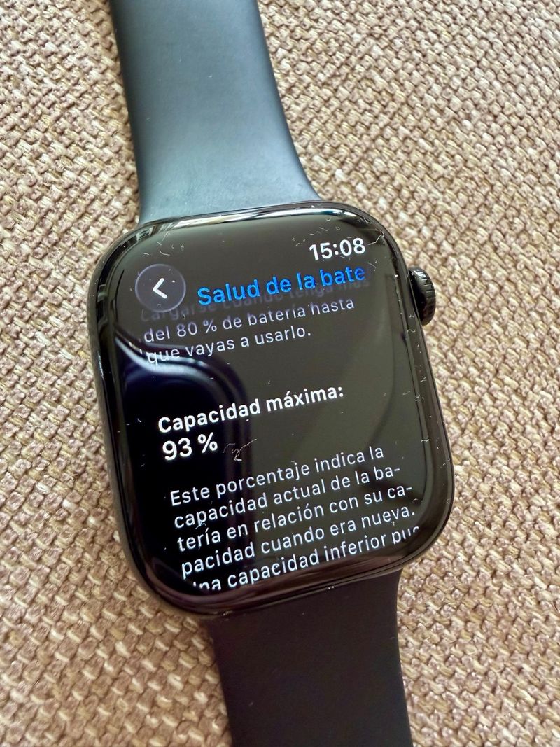 Apple Watch Series 10 42mm Negro Azabache afbeelding 4