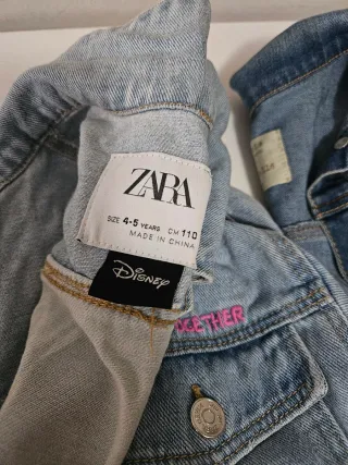 Chaquetas vaqueras Zara T4-5