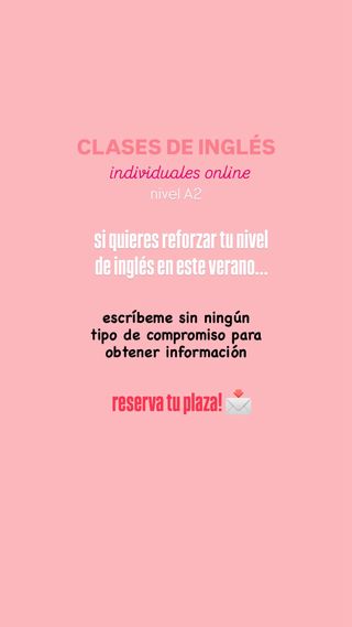 Clases de ingles online