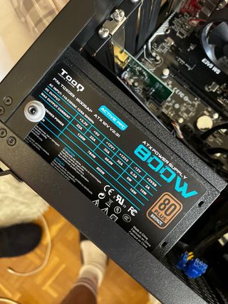 Fuente Alimentación TOOQ 800W 80 Plus Bronze