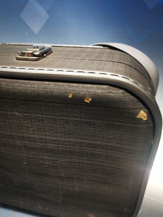 Maleta de mano, vintage 34x28x16 cm