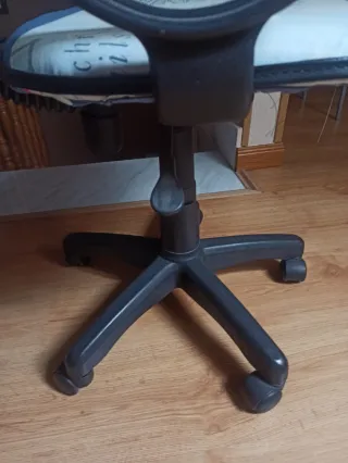 Silla con ruedas y brazos