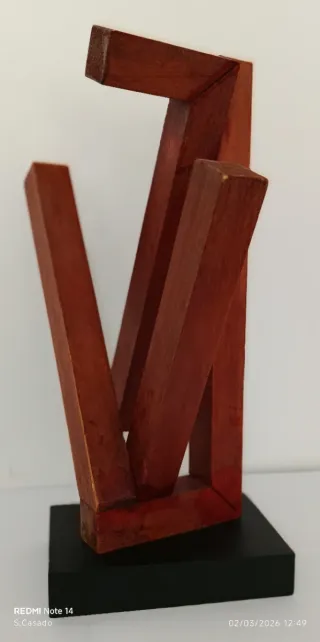 Fold I Escultura Madera Arte Contemporáneo