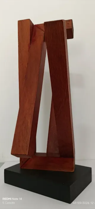 Fold I Escultura Madera Arte Contemporáneo